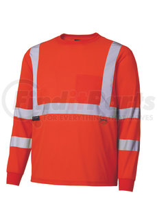 V1054250U-S by PIONEER SAFETY - Birdseye LS Safety Shirt