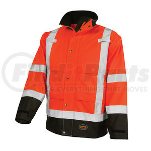 V1200251U-S by PIONEER SAFETY - RIPSTOP Waterproof Jacket