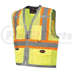 V1010460U-S by PIONEER SAFETY - Full Mesh Surveyor Vest