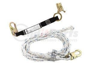 V84088025 by PEAKWORKS - Standard Vertical Lifeline - 25 FT