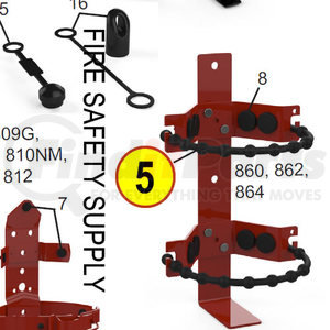 07802 by AMEREX CORP - STRAP FOR 864 3/8 RUBBER