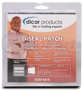 522AF661C by DICOR - 6'X6' DISEAL TAPE-FOIL