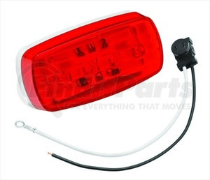 4758031 by BARGMAN - LED OBLONG MARKER LT  RED