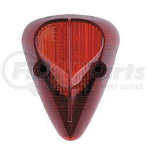 M20311R by MAXXIMA LIGHTING - 16 LED BUS/CAB TRIANGLE RED COMBINATION MARKER