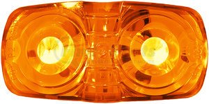 38A-MV by PETERSON LIGHTING - 38 LED Clearance and Side Marker Light - Amber with Stripped Wires