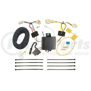 118661 by TEKONSHA - T-One Connector Wiring Harness 4-Pole Flat Toyota