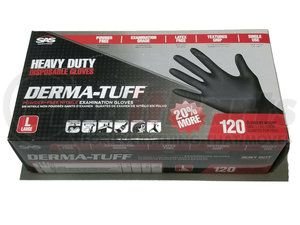 66583 by SAS SAFETY CORP - DERMA TUFF PF NITRILE LRG 6MIL