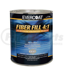 736 by FIBRE GLASS-EVERCOAT - Fiber Fill 4:1 Reinforced  Polyester  Primer