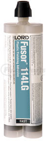 114LG by LORD FUSOR - Plastic Finishing Adhesive, Fast, 10.1oz.