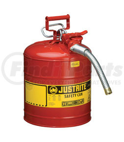 7250130 by JUSTRITE - 5Gal/19L IIAF Red 1" Hose