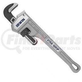 2074148 by IRWIN VISE-GRIP - Cast Aluminum Pipe Wrench, 48”