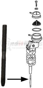 8116002006 by JOPEX - Fuel Pump Push Rod for VOLKSWAGEN AIR