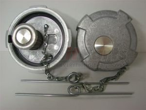 FTA-C-28 by FUEL TANK ACCESSORIES - 3" NPSL NON-locking cap with Pressure Relief for International Trucks