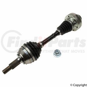 304545 by GKN/LOEBRO - CV Axle Shaft for VOLKSWAGEN WATER