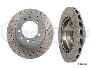 205192 by SEBRO - Disc Brake Rotor for PORSCHE