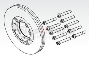 51830036 by SAF HOLLAND - Disc Brake Rotor Replacement