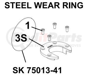 SK75013-41 by JOST - KIT-MAJOR REBUILD, RH COMPL *D