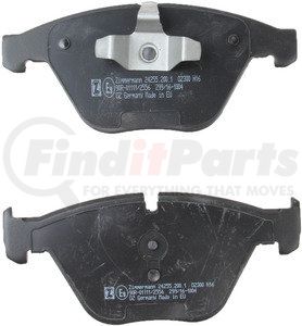 24255 200 1 by ZIMMERMANN - Disc Brake Pad for BMW