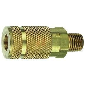 13-325 by PLEWS - Coupler, 1/4" ARO, 1/4" MNPT