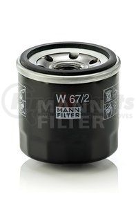 W67/2 by MANN-HUMMEL FILTERS - Spin-on Oil Filter