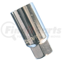 KTI-22227 by K-TOOL INTERNATIONAL - 3/8" Drive 6 Point Spark Plug Socket, 13/16"