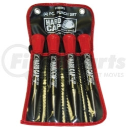 66902 by KEN-TOOL - 4 Piece Hard Cap Punch Set