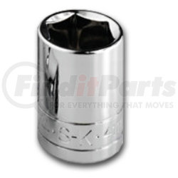 48210 by SK HAND TOOL - 1/2" Dr STD 6 Pt  Socket Chrome 10mm