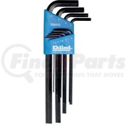 10609 by EKLIND TOOL COMPANY - 9 Piece Metric Long Hex-L™ Hex Key Set