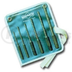 62250 by MAYHEW TOOLS - 6 Pc. 106-K Pilot Punch Kit