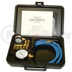 34580 by SG TOOL AID - Automatic Transmission And Engine Oil Pressure Tester With Two Gages In Molded Plastic Storage Case 