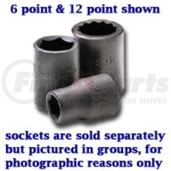 34026 by SK HAND TOOL - 1/2" Dr STD Impact Socket, 13/16"