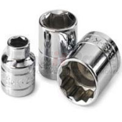 41918 by SK HAND TOOL - Socket Chrome 1/4" Dr Deep 6 Pt 9/16"