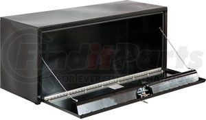 1702315 by BUYERS PRODUCTS - 18x18x60 Inch Black Steel Underbody Truck Box