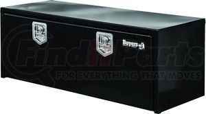 1702317 by BUYERS PRODUCTS - 18x18x66 Inch Black Steel Underbody Truck Box