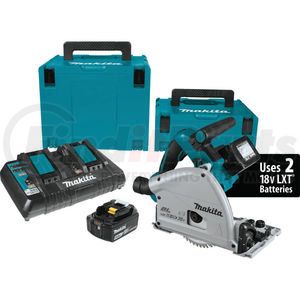 XPS01PTJ by MAKITA - Makita&#174; LXT&#174; Cordless 6 1/2" Plunge Circular Saw Kit, Lithium Ion, Brushless, 5.0Ah, 36V