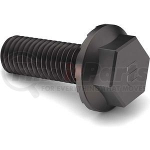 824400P by EARNEST - 1/2-13 x 1-1/4" Hex Serrated Flange Locking Screw - 120M PSI - Steel - Zinc Clear - UNC - Pkg of 10