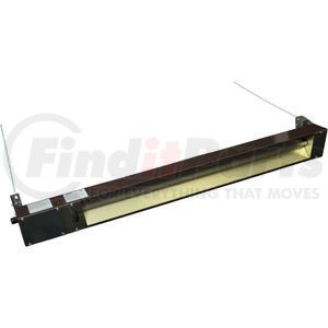 OCH46120VE by TPI - TPI Indoor/Outdoor Quartz Electric Infrared Heater OCH-46-120VE 120V 1500W - Brown