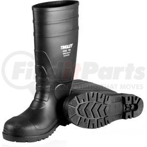 31251.12 by TINGLEY - Tingley&#174; 31251 Economy Steel Toe Knee Boots, Black, Cleated Outsole, Size 12