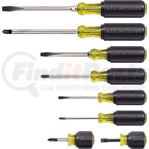 85078 by KLEIN TOOLS - Klein Tools&#174; 8 Piece Cushion-Grip Screwdriver Set 85078