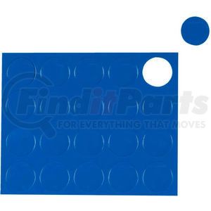 FM1601 by BI-SILQUE VISUAL COMMUNICATION PRODUCT, INC. - MasterVision Blue Circle Magnets, Pack of 20