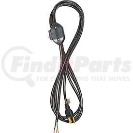 02053.70.01 by GENERAL CABLE - Carol 02053.70.01 12' Sjt Power Supply Replacement Cord W/ Switch, 18awg 10a/125v-Black