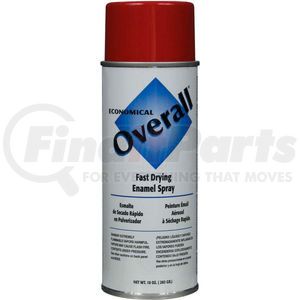 V2407830 by RUST-OLEUM - Rust-Oleum Red Overall Economical Enamel Aerosol, 10 oz. - V2407830