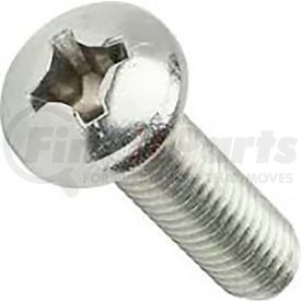 CNC08080 by TITAN FASTENERS - M8 X 1.25 x 80mm Machine Screw - Phillips Pan Head - Class 4.8 - Steel - Zinc - 50 Pk