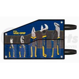 2078708 by IRWIN TOOLS - IRWIN VISE-GRIP&#174; 2078708 5 PC. Set (Slip Joint, Diag., Tongue & Groove Linesman, Adj. Wrench)