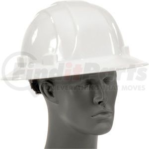 19911 by ERB - ERB&#153; 19911 Omega II Full Brim Hard Hat, 6-Point Ratchet Suspension, White