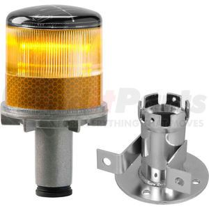 3337-00002 by TAPCO - 3337-00002 Solar Powered LED Strobe Lights, Amber Bulb