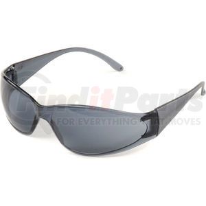 15280 by ERB - Boas&#174; Eyewear Protection Safety Glasses - Black Frame, Smoke Lens