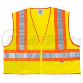 WCCL2LXL by MCR SAFETY - Luminator&#x2122; Class II Safety Vests, RIVER CITY WCCL2LXL, Size XL