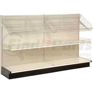 796429 by LOZIER - Lozier - Gondola Shelving, 36"W x 25"D x 60"H Single Side - Wall Add-On