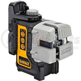 DW089K by DEWALT - DeWALT&#174; Self Leveling 3 Beam Line Laser, DW089K, 50' Range, 1/8" Accuracy